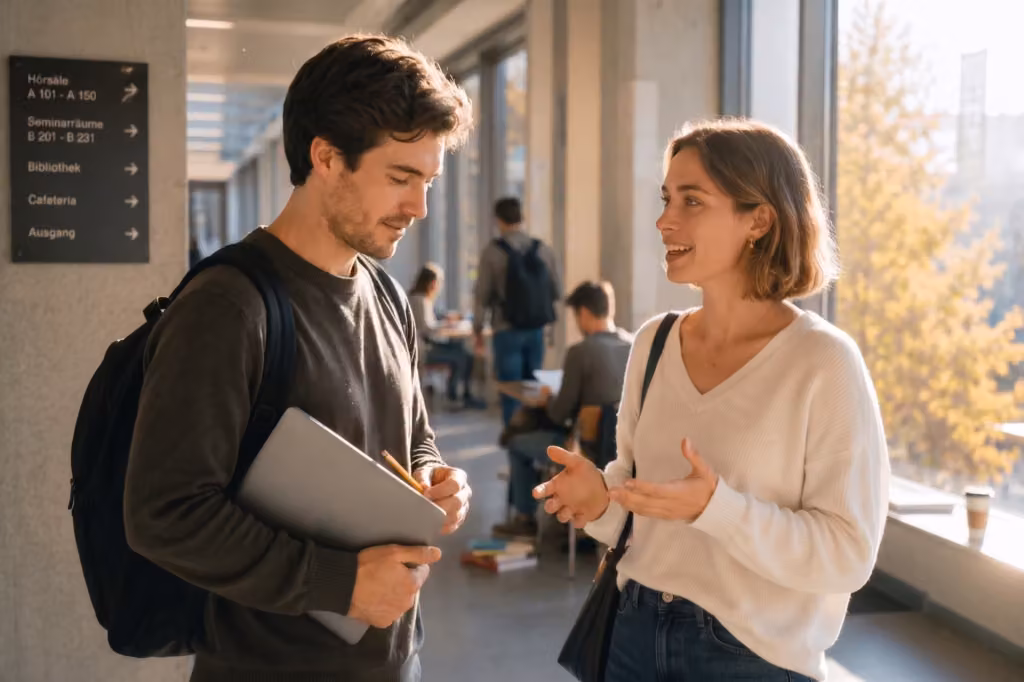Hochschulen_2 Des étudiants d'une université utilisant AlpineAI